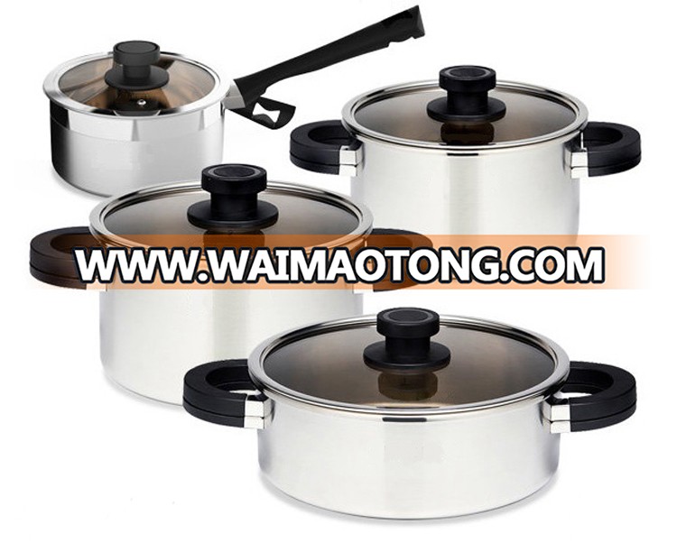 Korea 5 Ply Clad Stainless Steel Cooking Pot 316(18/10) Minute Pot Set