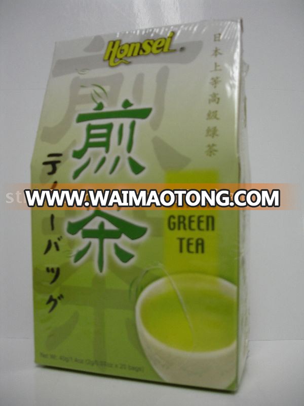 Honsei Green tea bags